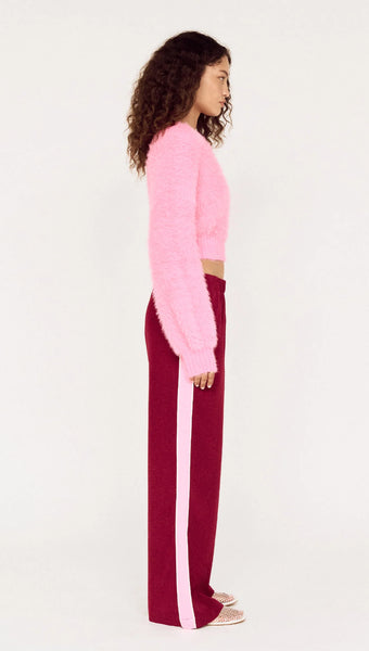 Clio Fluffy Knit Jumper - Fuchsia - et seQ fashion