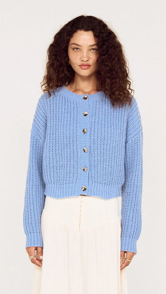 Esme Chunky Cardi - Blue Bell - et seQ fashion