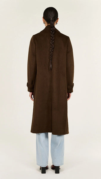 Irena Coat - Chocolate - et seQ fashion