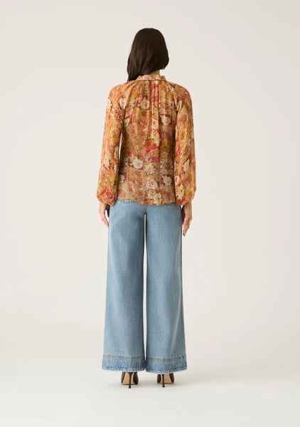 Morgan Print Blouse - A FURTHER 15% OFF AUTOMATICALLY APPLIED AT CHECKOUT