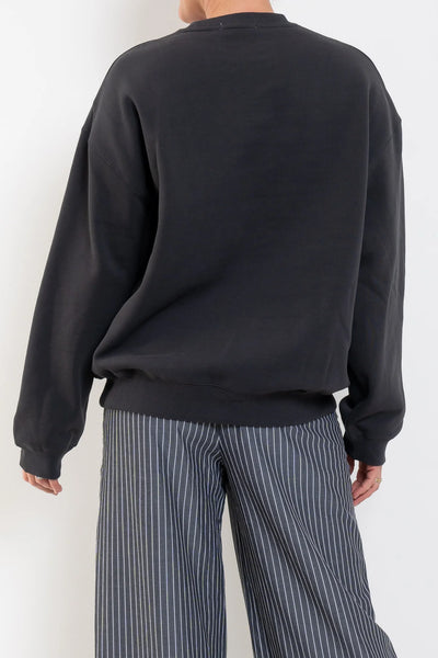 Mila Oversized Sweater - Phantom Pelly Studio - et seQ fashion