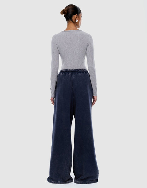 Asher Track Pant - Washed Ink