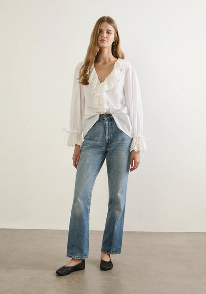 Verity Blouse - White - et seQ fashion