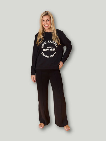 Amara Sweat - Vintage Black/Hotel Chelsea - et seQ fashion