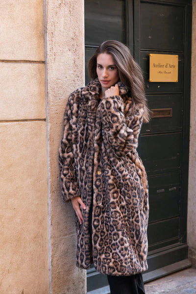 Dee Coat - Animal Print - et seQ fashion