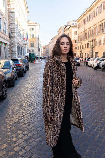 Dee Coat - Animal Print - et seQ fashion
