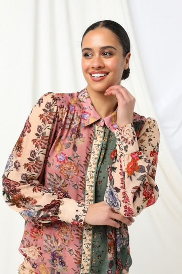 Genevieve Blouse - Multi - et seQ fashion