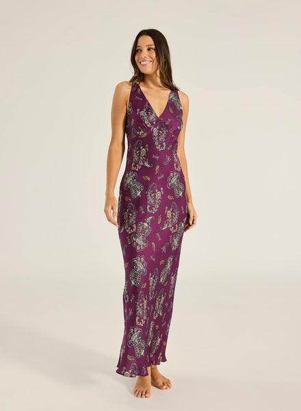 Paraiso Magnolia Maxi Dress - Wine Paraiso - et seQ fashion