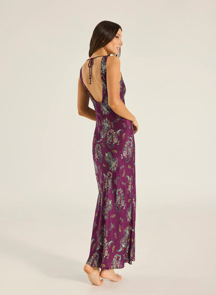 Paraiso Magnolia Maxi Dress - Wine Paraiso - et seQ fashion