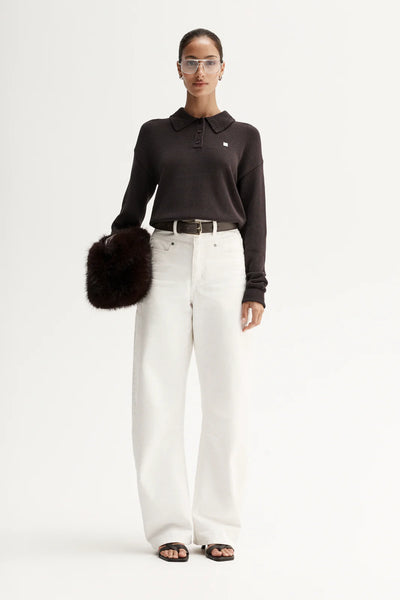 Osborne Knit Top - Chocolate - et seQ fashion