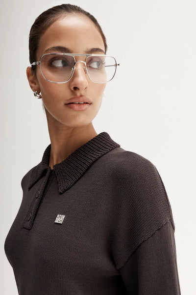 Osborne Knit Top - Chocolate - et seQ fashion