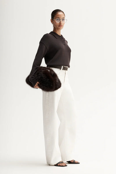 Osborne Knit Top - Chocolate - et seQ fashion