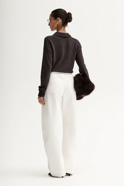 Osborne Knit Top - Chocolate - et seQ fashion