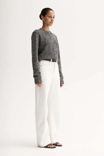 Marnie Knit Cardigan - Black Mix - et seQ fashion
