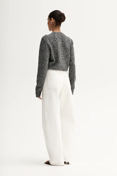 Marnie Knit Cardigan - Black Mix - et seQ fashion