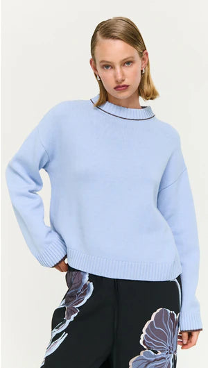 Harvey Knit Jumper - Sky Blue