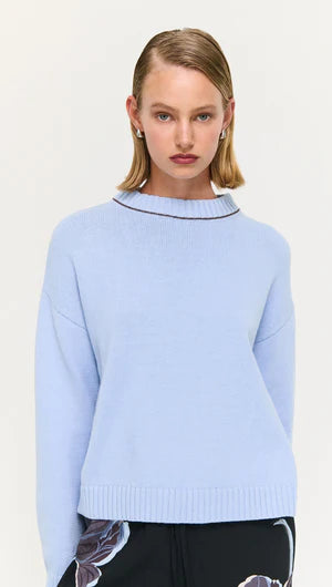 Harvey Knit Jumper - Sky Blue