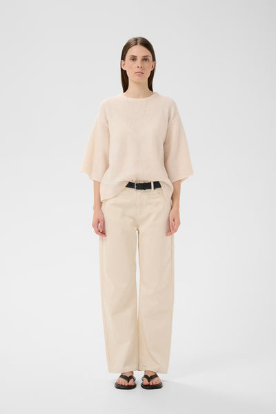 Guni Tee Pullover - Whisper White Melange