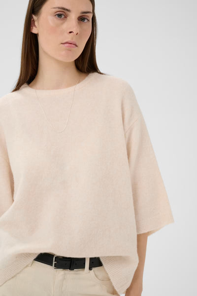 Guni Tee Pullover - Whisper White Melange