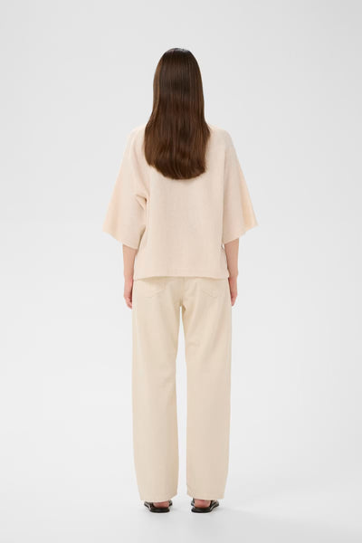 Guni Tee Pullover - Whisper White Melange