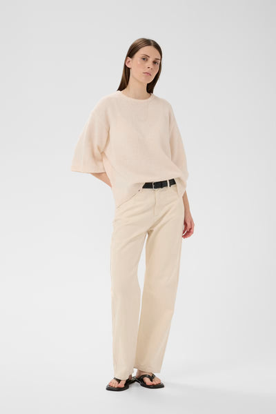 Guni Tee Pullover - Whisper White Melange