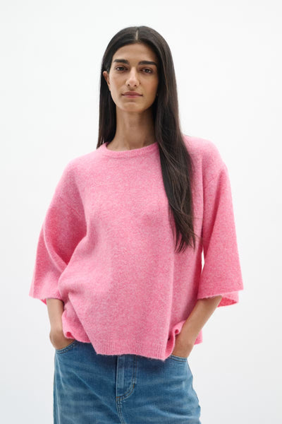 Guni Tee Pullover - Pink Carnation Melange