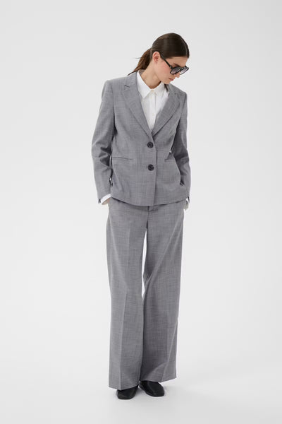 Cadie Core Pant - New Light Grey Melange