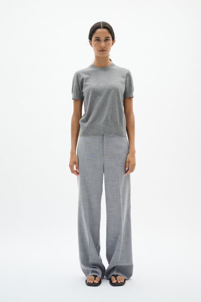 Cadie Core Pant - New Light Grey Melange