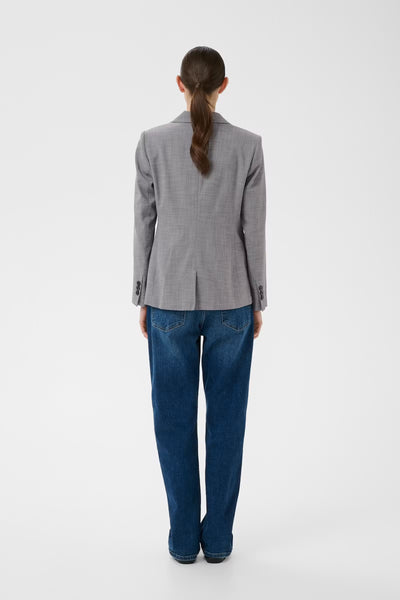 Cadie Core Blazer - New Light Grey Melange