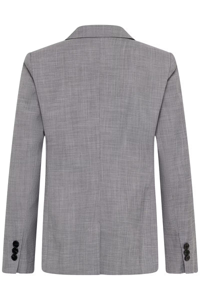 Cadie Core Blazer - New Light Grey Melange