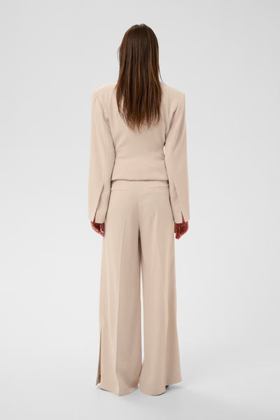 Briez Slit Pants - Haze