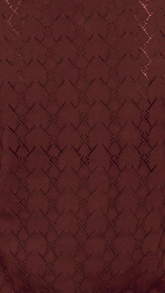 Calla knit Tee - Chocolate