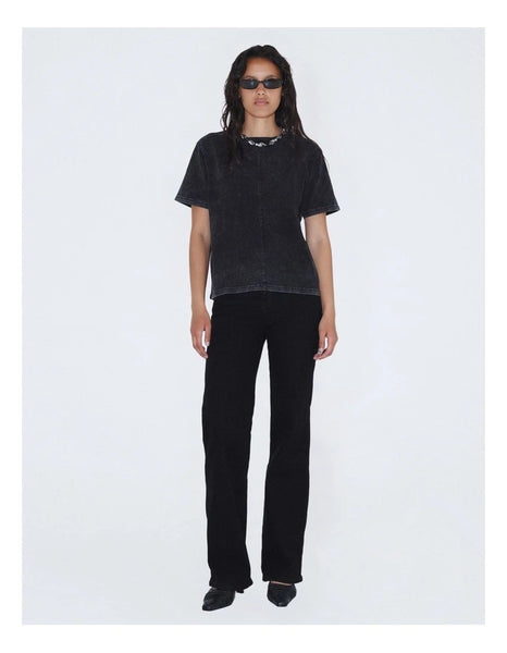 Talia Tee - Black Fog
