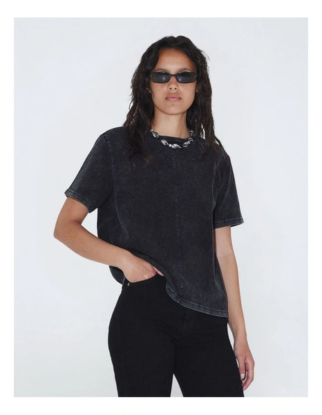 Talia Tee - Black Fog