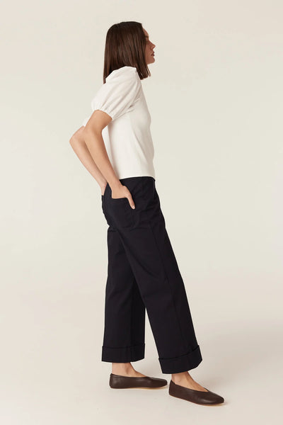 Crepe Spring Top - White