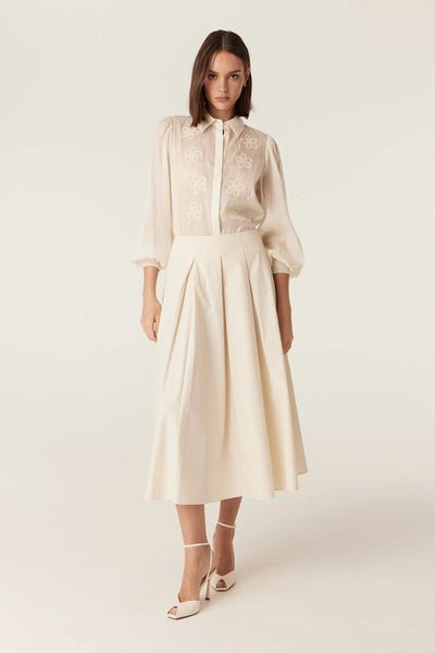 Adele Skirt - Ecru