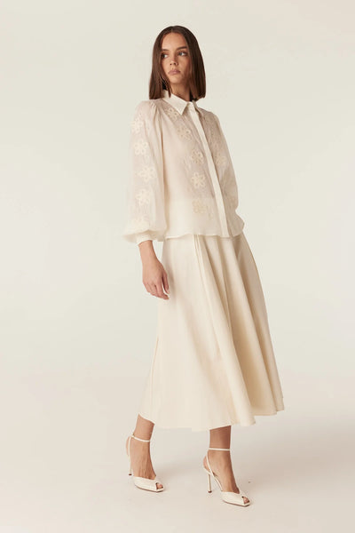 Adele Skirt - Ecru