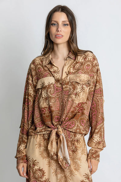 Scarlett Shirt - Eternal Print