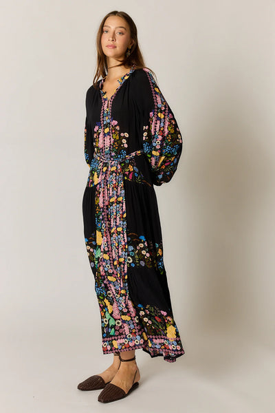 Delicia Maxi Dress - Black