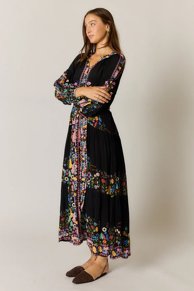 Delicia Maxi Dress - Black