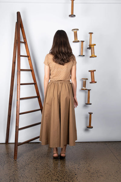 Bumper Skirt - Tan