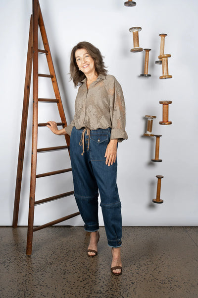 Jarrah Blouse - Tan