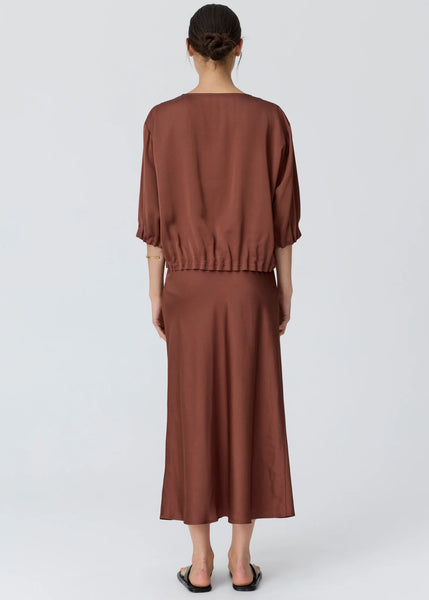 Ines Tuck Top - Toffee