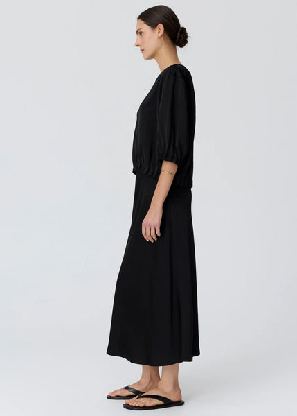 Ines Tuck Top - Black