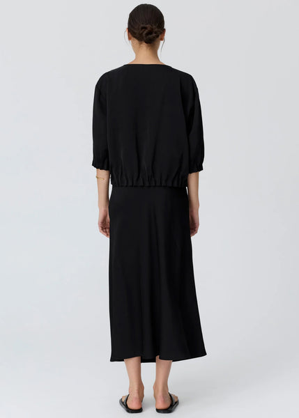 Ines Tuck Top - Black