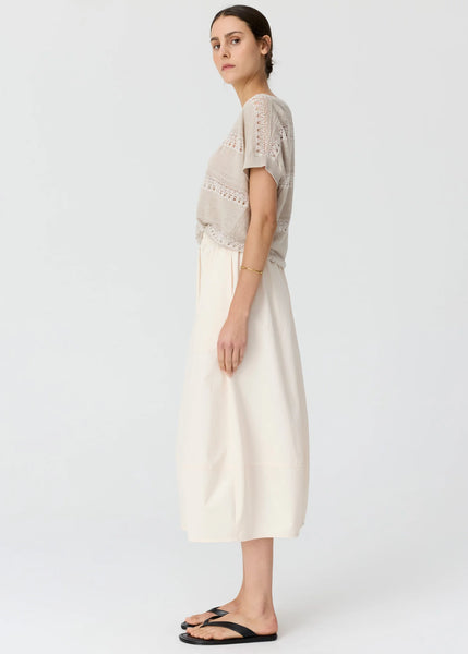 Alma Bubble Skirt - Pebble