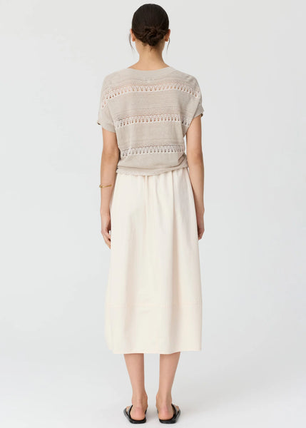 Alma Bubble Skirt - Pebble