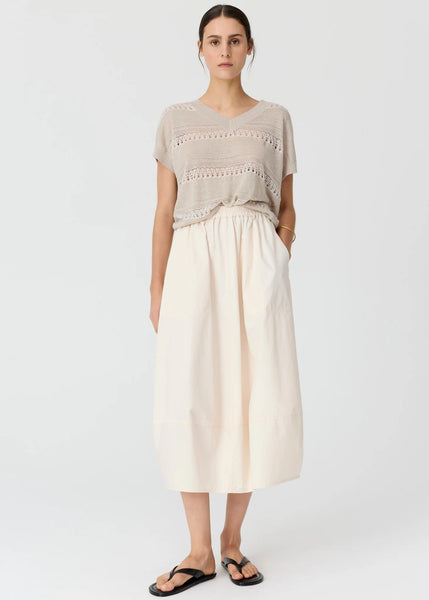 Alma Bubble Skirt - Pebble
