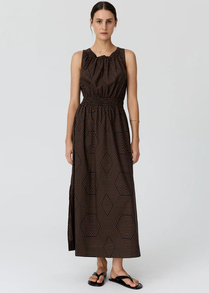 Trellis Tank Dress - Trellis Print