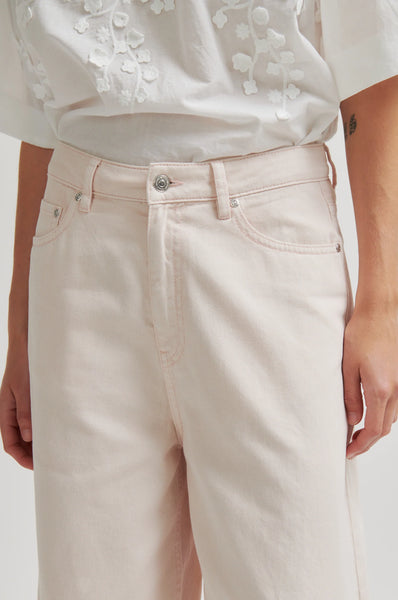 Reece Barrel Leg Jean - Crystal Pink